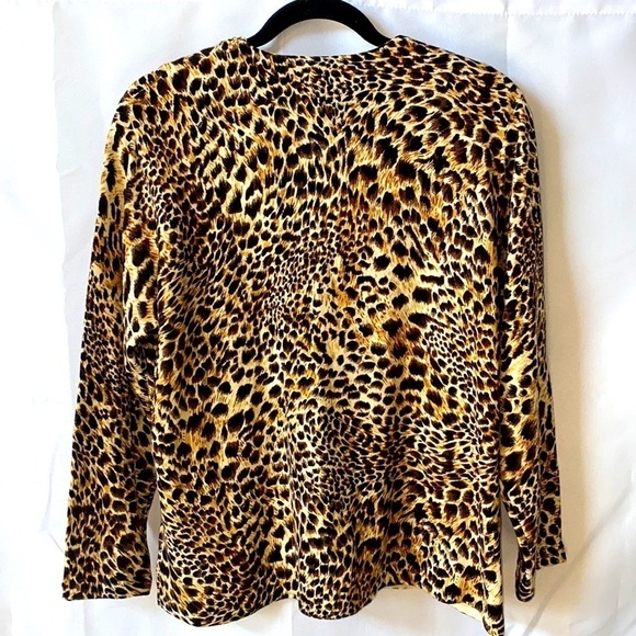 Draper's & Damon's 2 pc Petite Tank Cardigan Sweater Set - Picture 2 of 9